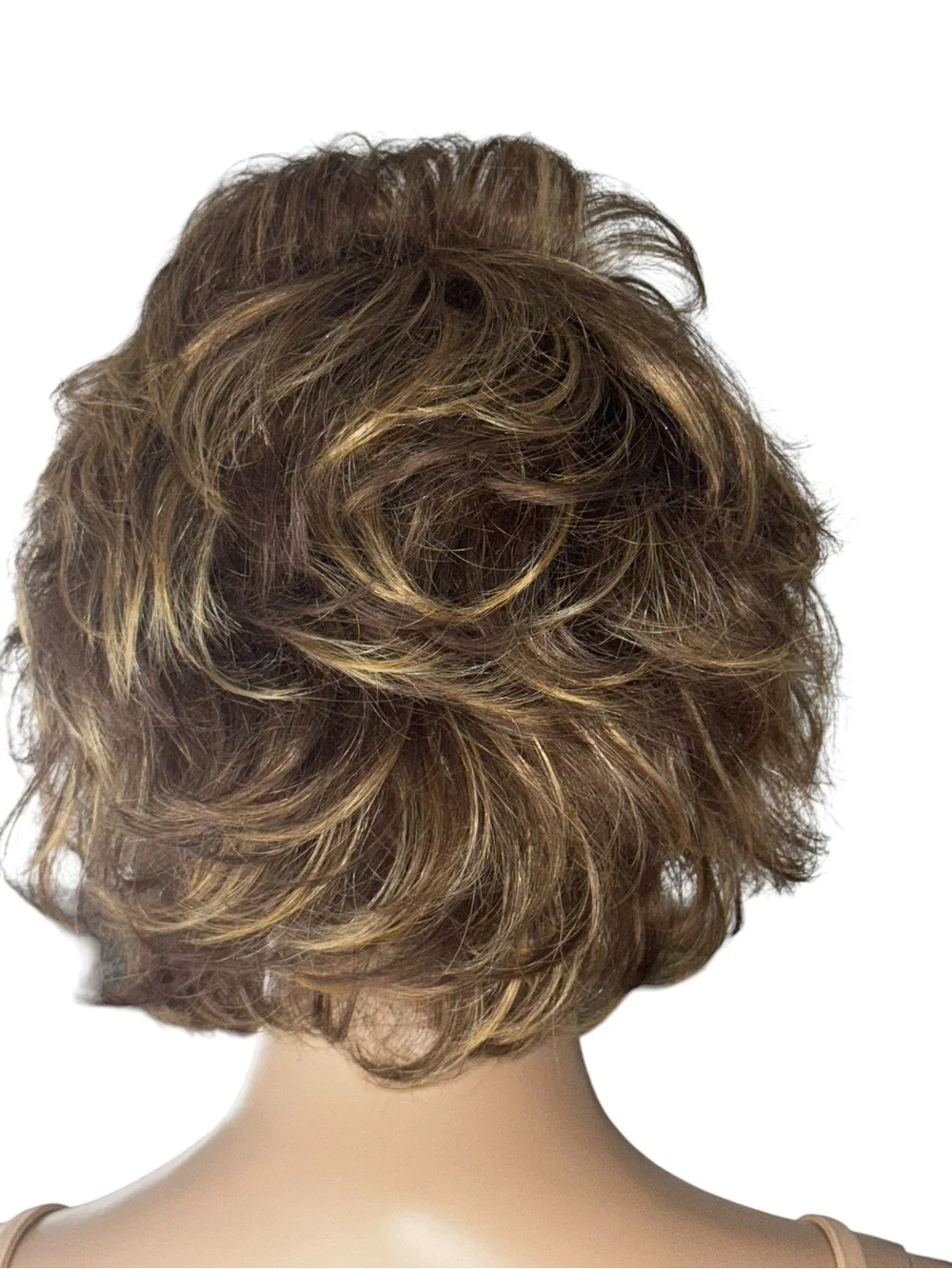 Estetica Designs Classique Wig Caramel Kiss Short Layered Shag Halloween Costume